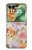 S3035 花 Sweet Flower Painting Motorola Razr 70+,60+, Razr+ (2026, 2025, 2024) バックケース、フリップケース・カバー