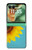 S3039 ひまわり Vintage Sunflower Blue Motorola Razr 70+,60+, Razr+ (2026, 2025, 2024) バックケース、フリップケース・カバー