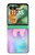 S3070 レインボーユニコーンパステル Rainbow Unicorn Pastel Sky Motorola Razr 70+,60+, Razr+ (2026, 2025, 2024) バックケース、フリップケース・カバー