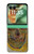 S3359 ヴィンセント・ヴァン・ゴッホ スカル Vincent Van Gogh Skull Motorola Razr 70+,60+, Razr+ (2026, 2025, 2024) バックケース、フリップケース・カバー