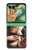 S3471 エルミン・レオナルド・ダ・ヴィンチ Lady Ermine Leonardo da Vinci Motorola Razr 70+,60+, Razr+ (2026, 2025, 2024) バックケース、フリップケース・カバー