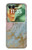S3717 ローズゴールドブルーパステル大理石グラフィックプリント Rose Gold Blue Pastel Marble Graphic Printed Motorola Razr 60, Razr 2025 バックケース、フリップケース・カバー