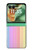S3849 カラフルな縦の色 Colorful Vertical Colors Motorola Razr 60, Razr 2025 バックケース、フリップケース・カバー
