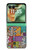 S3879 レトロな音楽の落書き Retro Music Doodle Motorola Razr 60, Razr 2025 バックケース、フリップケース・カバー