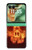 S3881 ファイアスカル Fire Skull Motorola Razr 60, Razr 2025 バックケース、フリップケース・カバー