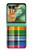 S3983 布の質感 LGBTQ Fabric Texture LGBTQ Motorola Razr 60, Razr 2025 バックケース、フリップケース・カバー