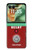 S4011 赤いギターのアナログディレイグラフィック Red Guitar Analog Delay Graphic Motorola Razr 60, Razr 2025 バックケース、フリップケース・カバー