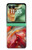 S4012 赤い大理石の金色の静脈 Red Marble Gold Veins Motorola Razr 70+,60+, Razr+ (2026, 2025, 2024) バックケース、フリップケース・カバー