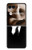 S1591 ブラックスーツで匿名の男 Anonymous Man in Black Suit Motorola Razr 70 Ultra, 60 Ultra, 50 Ultra, Ultra 2026, Ultra 2025 バックケース、フリップケース・カバー