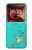 S2377 ターコイズの宝石用原石のグラフィックプリント Turquoise Gemstone Texture Graphic Printed Motorola Razr 60 Ultra, Razr Ultra 2025 バックケース、フリップケース・カバー