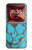 S2685 アクアターコイズ宝石グラフィックプリント Aqua Turquoise Gemstone Graphic Printed Motorola Razr 70 Ultra, 60 Ultra, 50 Ultra, Ultra 2026, Ultra 2025 バックケース、フリップケース・カバー