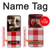 S3535 レッドギンガム Red Gingham Motorola Razr 60 Ultra, Razr Ultra 2025 バックケース、フリップケース・カバー