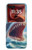 S4004 油絵 巨大サメ.jpeg Oil Color Painting Giant Shark.jpeg Motorola Razr 70 Ultra, 60 Ultra, 50 Ultra, Ultra 2026, Ultra 2025 バックケース、フリップケース・カバー