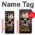 S0552 スカル Skull Samsung Galaxy Z Fold 7 バックケース、フリップケース・カバー