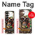 S0753 スカル 翼 バラ パンク Skull Wing Rose Punk Samsung Galaxy Z Fold 7 バックケース、フリップケース・カバー