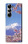 S1060 富士山 桜 Mount Fuji Sakura Cherry Blossom Samsung Galaxy Z Fold 7 バックケース、フリップケース・カバー