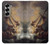 S1091 嵐の中のキリスト レンブラント Rembrandt Christ in The Storm Samsung Galaxy Z Fold 7 バックケース、フリップケース・カバー