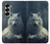 S1516 ホワイトウルフ White Wolf Samsung Galaxy Z Fold 7 バックケース、フリップケース・カバー