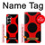 S1829 天道虫 ドット柄 Ladybugs Dot Pattern Samsung Galaxy Z Fold 7 バックケース、フリップケース・カバー