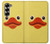 S1922 アヒルの顔 Duck Face Samsung Galaxy Z Fold 7 バックケース、フリップケース・カバー