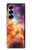 S1963 星雲スペース Nebula Rainbow Space Samsung Galaxy Z Fold 7 バックケース、フリップケース・カバー