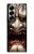 S2112 能面 Hannya Demon Mask Samsung Galaxy Z Fold 7 バックケース、フリップケース・カバー