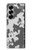 S2186 グレー迷彩グラフィックプリント Gray Camo Camouflage Graphic Printed Samsung Galaxy Z Fold 7 バックケース、フリップケース・カバー