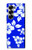 S2244 ハワイのハイビスカス青柄 Hawaiian Hibiscus Blue Pattern Samsung Galaxy Z Fold 7 バックケース、フリップケース・カバー