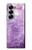 S2690 アメジスト結晶グラフィックプリント Amethyst Crystals Graphic Printed Samsung Galaxy Z Fold 7 バックケース、フリップケース・カバー