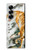 S2750 虎の絵画 Oriental Chinese Tiger Painting Samsung Galaxy Z Fold 7 バックケース、フリップケース・カバー