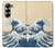 S2790 北斎 神奈川沖浪裏 Hokusai Under The Wave off Kanagawa Samsung Galaxy Z Fold 7 バックケース、フリップケース・カバー