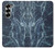 S2799 ライトブルーマーブルストーン グラフィックプリント Light Blue Marble Stone Texture Printed Samsung Galaxy Z Fold 7 バックケース、フリップケース・カバー