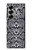S2855 ラトルスネークスキン グラフィックプリント White Rattle Snake Skin Graphic Printed Samsung Galaxy Z Fold 7 バックケース、フリップケース・カバー
