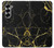 S2896 ゴールドマーブルグラフィックプリント Gold Marble Graphic Printed Samsung Galaxy Z Fold 7 バックケース、フリップケース・カバー