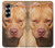 S2903 アメリカンピットブル American Pitbull Dog Samsung Galaxy Z Fold 7 バックケース、フリップケース・カバー
