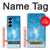 S2923 氷の魔法 Frozen Snow Spell Magic Samsung Galaxy Z Fold 7 バックケース、フリップケース・カバー