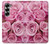 S2943 ピンクローズ Pink Rose Samsung Galaxy Z Fold 7 バックケース、フリップケース・カバー