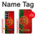 S2973 ポルトガルサッカー Portugal Football Soccer Flag Samsung Galaxy Z Fold 7 バックケース、フリップケース・カバー