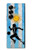 S2977 アルゼンチンサッカー Argentina Football Soccer Flag Samsung Galaxy Z Fold 7 バックケース、フリップケース・カバー