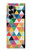 S3049 三角形の鮮やかな色 Triangles Vibrant Colors Samsung Galaxy Z Fold 7 バックケース、フリップケース・カバー