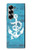 S3053 マリンアンカー Marine Anchor Blue Samsung Galaxy Z Fold 7 バックケース、フリップケース・カバー