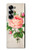 S3079 ピンクローズ Vintage Pink Rose Samsung Galaxy Z Fold 7 バックケース、フリップケース・カバー