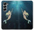 S3250 マーメイド Mermaid Undersea Samsung Galaxy Z Fold 7 バックケース、フリップケース・カバー