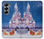 S3282 サンタ・クリスマス城 Santa Xmas Castle Samsung Galaxy Z Fold 7 バックケース、フリップケース・カバー
