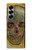 S3359 ヴィンセント・ヴァン・ゴッホ スカル Vincent Van Gogh Skull Samsung Galaxy Z Fold 7 バックケース、フリップケース・カバー
