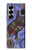 S3387 カモノハシオーストラリアのアボリジニアート Platypus Australian Aboriginal Art Samsung Galaxy Z Fold 7 バックケース、フリップケース・カバー
