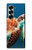 S3497 ウミガメ Green Sea Turtle Samsung Galaxy Z Fold 7 バックケース、フリップケース・カバー