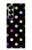 S3532 カラフルな水玉 Colorful Polka Dot Samsung Galaxy Z Fold 7 バックケース、フリップケース・カバー