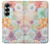 S3705 パステルフローラルフラワー Pastel Floral Flower Samsung Galaxy Z Fold 7 バックケース、フリップケース・カバー