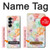 S3705 パステルフローラルフラワー Pastel Floral Flower Samsung Galaxy Z Fold 7 バックケース、フリップケース・カバー